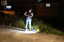 AV TÜFEĞİYLE MAHALLEYİ AYAĞA KALDIRDI