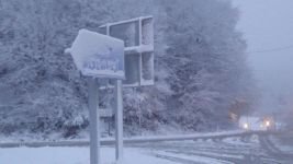 BOLU DAĞI'NA KAR GELDİ