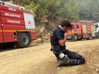 BOLU İTFAİYESİNİN YÜREKLERİ YAKAN O ANLARI