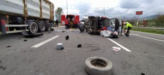 BOLU'DA FECİ KAZA, 1 ÖLÜ, 2 YARALI