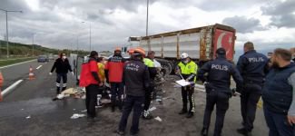 BOLU'DA FECİ KAZA, 1 ÖLÜ, 2 YARALI