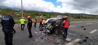BOLU'DA FECİ KAZA, 1 ÖLÜ, 2 YARALI