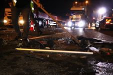 BOLU’DA OTOMOBİL KAMYONETLE ÇARPIŞTI