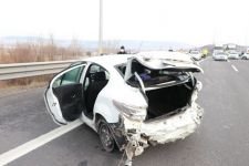 BOLU'DA ZİNCİRLEME KAZA