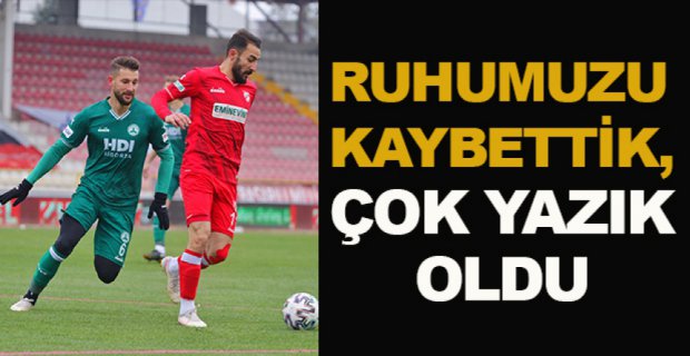 RUHUMUZU KAYBETTİK, ÇOK YAZIK OLDU