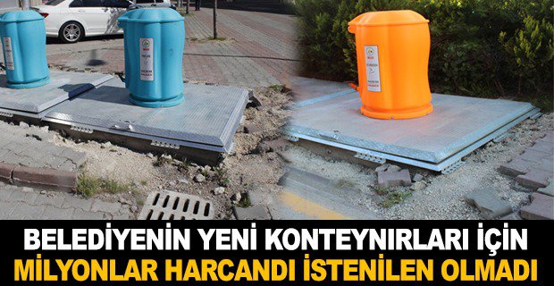 YENİ KONTEYNIRLARIN İŞÇİLİK HATALARI GÖZDEN KAÇMIYOR