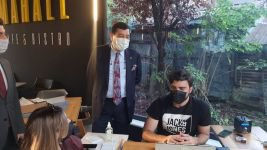 EMNİYET MÜDÜRÜ SAHAYA İNDİ