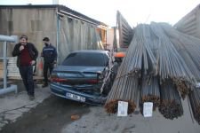 FRENİ BOŞALAN KAMYON 5 ARACI BİÇTİ