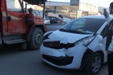 FRENİ BOŞALAN KAMYON 5 ARACI BİÇTİ