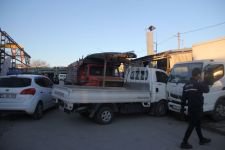 FRENİ BOŞALAN KAMYON 5 ARACI BİÇTİ