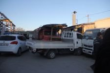 FRENİ BOŞALAN KAMYON 5 ARACI BİÇTİ