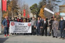 GAZİLERDEN İYİ PARTİ'YE SİYAH ÇELENK