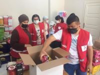 GIDA KOLİLERİNİ ENGELLİ ÇOCUKLARLA HAZIRLADILAR