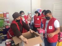 GIDA KOLİLERİNİ ENGELLİ ÇOCUKLARLA HAZIRLADILAR