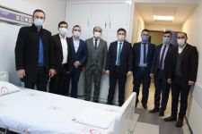 HASTANE ODASINI BAŞTAN AŞAĞI YENİLEDİLER