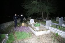 İNTİHAR EDECEĞİ SÖYLENEN ŞAHIS MEZARLIKTA ARANDI