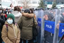 İZZET BAYSAL CADDESİNDE EYLEM GERGİNLİĞİ