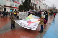 İZZET BAYSAL CADDESİNDE EYLEM GERGİNLİĞİ