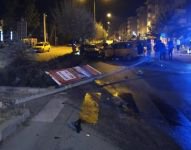 KAVŞAKTA FECİ KAZA