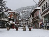 KENTİN DÖRT BİR YANI BEYAZA BÜRÜNDÜ