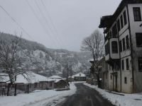 KENTİN DÖRT BİR YANI BEYAZA BÜRÜNDÜ