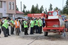 KÖYLÜLER İÇİN YANGIN SÖNDÜRME EĞİTİMİ
