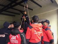 KURTARMA EKİPLERİNE SIKI EĞİTİM