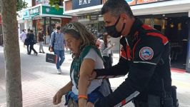 'MASKE TAKMAK SAÇMALIK' DEDİ, POLİSE DİRENDİ