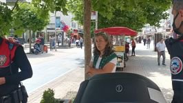 'MASKE TAKMAK SAÇMALIK' DEDİ, POLİSE DİRENDİ