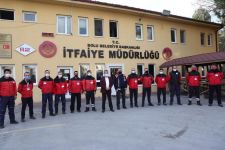 ÖZCAN TÜM BİRİMLERİ TEK TEK ZİYARET ETTİ