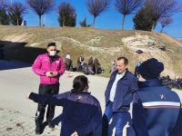 ÖZCAN ÇALIŞANLARIN SOFRASINA MİSAFİR OLDU