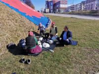 ÖZCAN ÇALIŞANLARIN SOFRASINA MİSAFİR OLDU