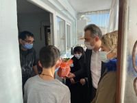 ÖZDEMİR'DEN ANLAMLI ZİYARET