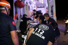 PARAMPARÇA OLAN ARACIN İÇİNDE SIKIŞTI