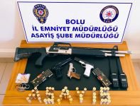 SAKLANDIĞI EVDE KISKIVRAK YAKALANDI