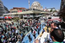 ŞAMPİYONLARA COŞKULU KARŞILAMA