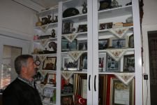 ŞEHİT OĞLU İÇİN HATIRA KÖŞESİ OLUŞTURDU