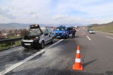 SEYİR HALİNDEYKEN ALEV ALDI