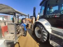 SU HATTI PATLADI, SULAR YOLA DÖKÜLDÜ