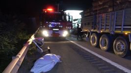 SÜRÜCÜ FECİ ŞEKİLDE CAN VERDİ