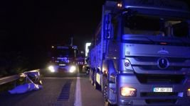 SÜRÜCÜ FECİ ŞEKİLDE CAN VERDİ