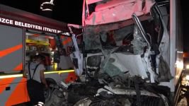 SÜRÜCÜ FECİ ŞEKİLDE CAN VERDİ