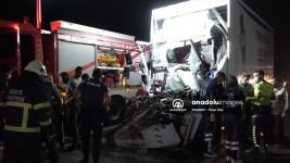 SÜRÜCÜ FECİ ŞEKİLDE CAN VERDİ