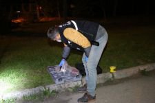 TABANCA OLAN ÇANTAYI YOL KENARINDA UNUTTU