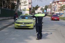 TAKSİLERE KORONAVİRÜS DENETİMİ