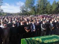 YUSUF BAYRAK SON YOLCULUĞUNA UĞURLANDI