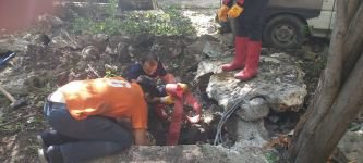 AT SU KUYUSUNA DÜŞTÜ