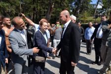 BAKAN SOYLU GEREDE’DE YAĞLI GÜREŞ MÜSABAKALARINI İZLEDİ