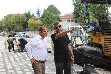 BAŞKAN ÖZCAN'DAN SAHADA DENETİM