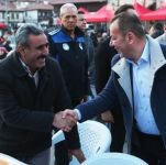 BAŞKAN ÖZCAN İLÇE İLÇE GEZİYOR